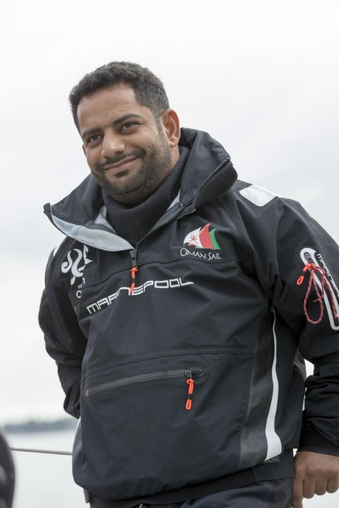 Mohsin Al Busaidi (OMA) before racing. Oman Sail's MOD70 Musandam races in the Eckernförde race at Kiel week 2014, 21-06-2014, Kiel - Germany - 2015 European Season © Mark Lloyd http://www.lloyd-images.com